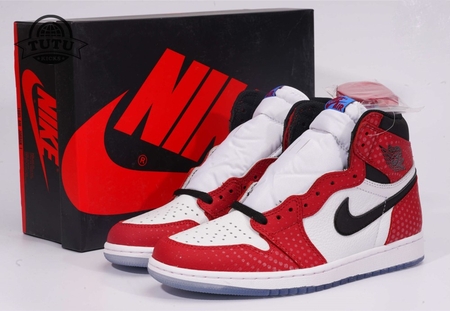 Spider-man Air Jordan 1 Retro High OG "Origin Story" 40-47.5