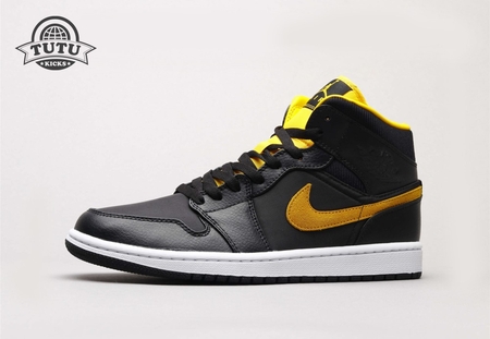 Air Jordan 1 Mid Black University Gold 40-46