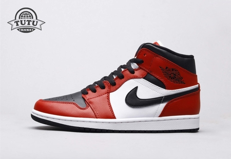 Air Jordan 1 Mid Chicago Toe 36-46