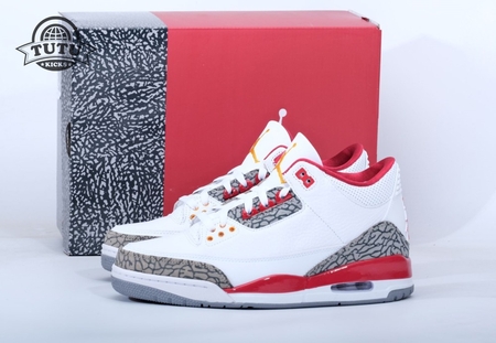 Air Jordan 3 Retro Cardinal Red Size: 36-47.5