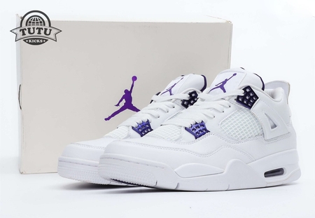 Air Jordan 4 Retro Purple Metallic 36-46