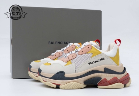 Balenciaga Triple S Cream Yellow Red (W) 35-39