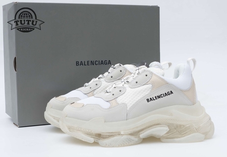 Balenciaga Triple S Clear Sole White 35-45