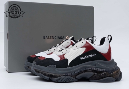 Balenciaga Triple S Black Red 35-45