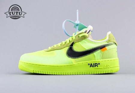 Nike x off-white Air Force 1 Part 2 volt the ten 40-46