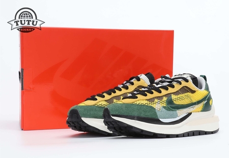 Nike Vaporwaffle x Sacai Tour Yellow Stadium Green 36-46