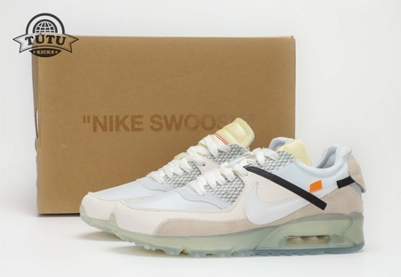 Nike OFF-WHITE x Air Max 90 White 40-46