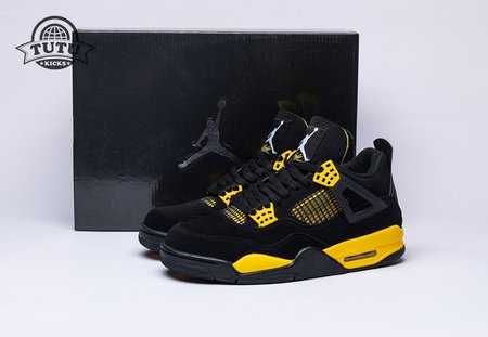 Jordan 4 Retro Thunder (2012) 308497-008 Size 36-47.5