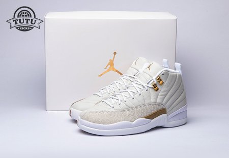 Jordan 12 Retro OVO White 873864-102 Size 40-47.5