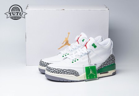 Jordan 3 Retro Lucky Green CK9246-136 Size 36-47.5