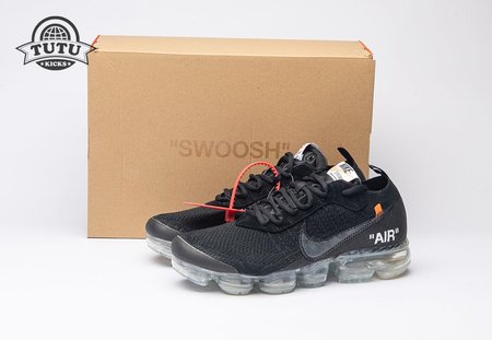 Nike Air VaporMax Off-White Black (2018) AA3831-002 Size 36-46