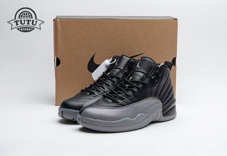 Air Jordan 12 Black Wolf Grey Size 40-47.5