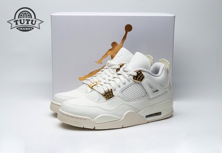 Air Jordan 4 Metallic Gold AQ9129-170 Size 36-48.5