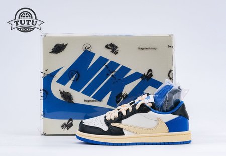 Travis Scott x Air Jordan 1 Low Fragment Adults & Kids 27.5-35