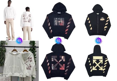 OFF-WHITE Arrow Over Hoodie Black