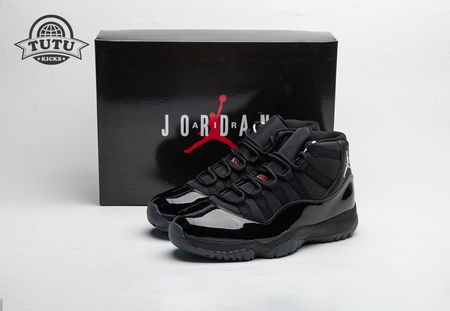 Air Jordan 11 Retro Black 378037-006 Size 40-47.5